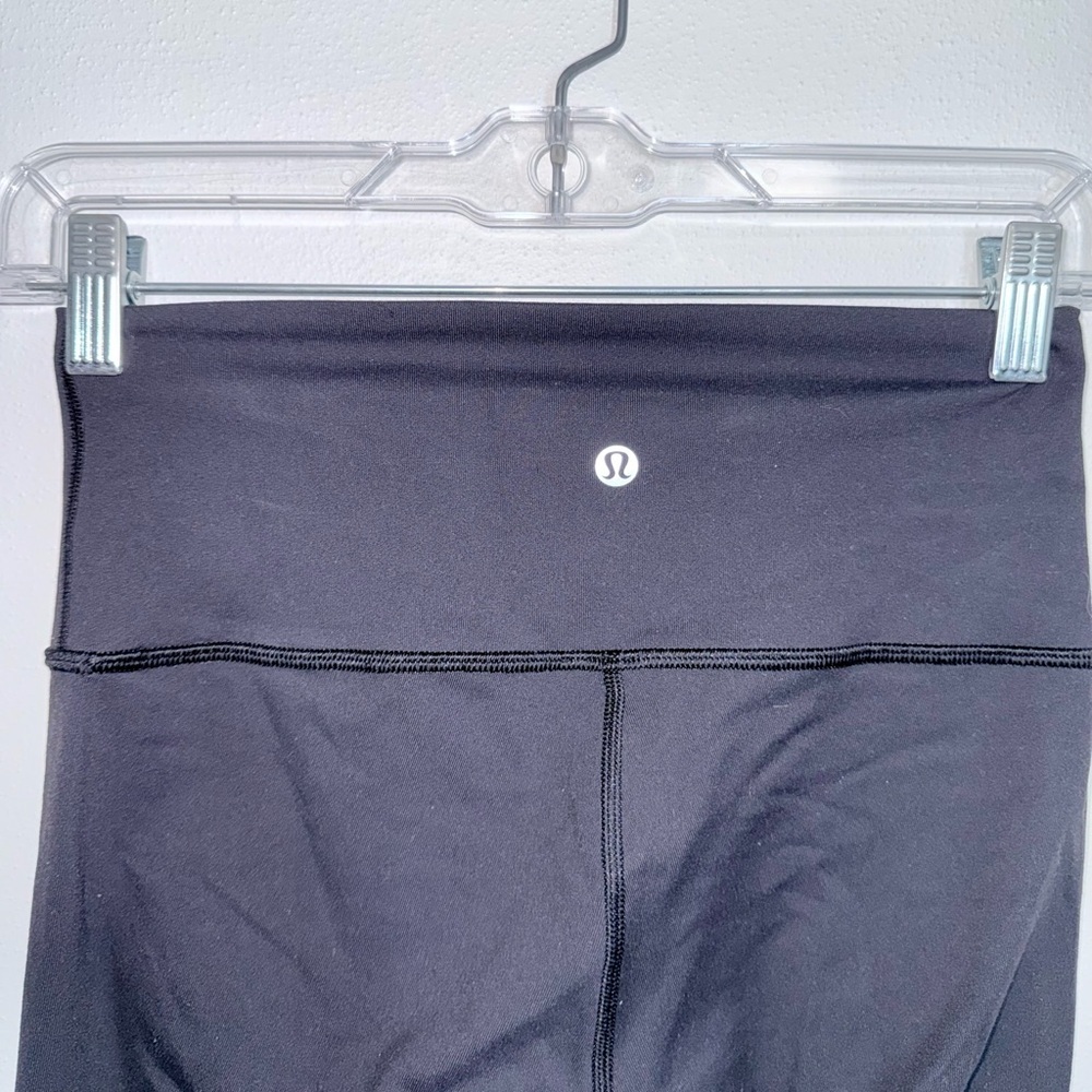 Lululemon Wunder Under High Rise Tight Full Length Leggings Black 6 Women’s - Picture 7 of 12